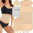 thumbnail image 3 of 4/6Pcs Waist Neck Oil Pack Set with Chest Pads Washable Reusable Leg Essential Oil Wrap Mess-Free Oil Pack Wrap with Adjustable Elastic Straps Soft Comfortable Oil Pack for Chest Waist Ne, 3 of 11