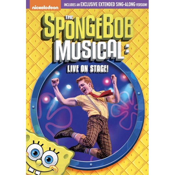 PARAMOUNT-SDS SPONGEBOB SQUAREPANTS-THE SPONGEBOB MUSICAL LIVE ON STAGE!  (DVNLA D59213225D 