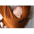 thumbnail image 3 of Cuddlebug Envoltura portabebés manos libres - Portabebés suave y elástico Recién nacido a niño pequeño de 7 a 35 libras - Envoltura para portabebés de talla única - Envoltura saludable para la cadera, 3 of 5