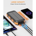 thumbnail image 2 of Power Bank Solar YELOMIN 38800mAh PD 22.5W 6 Puertos, 2 of 9