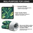 thumbnail image 7 of Tropical Palm Leaves in Hawaii Kitchen Oven Mitt and Pot Holder Sets 4 Pcs for Baking, Cooking and Grilling, Heat Resistant Up To 392 °F, 7 of 7