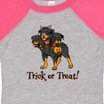 thumbnail image 4 of Inktastic Trick or Treat Cerberus Rottweiler Boys or Girls Baby Bodysuit, 4 of 5
