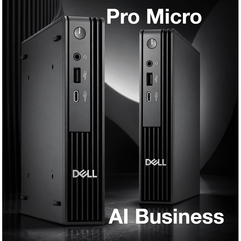 Dell Pro Micro QCM1250, 32GB RAM, 1TB SSD, w/usb port expander
