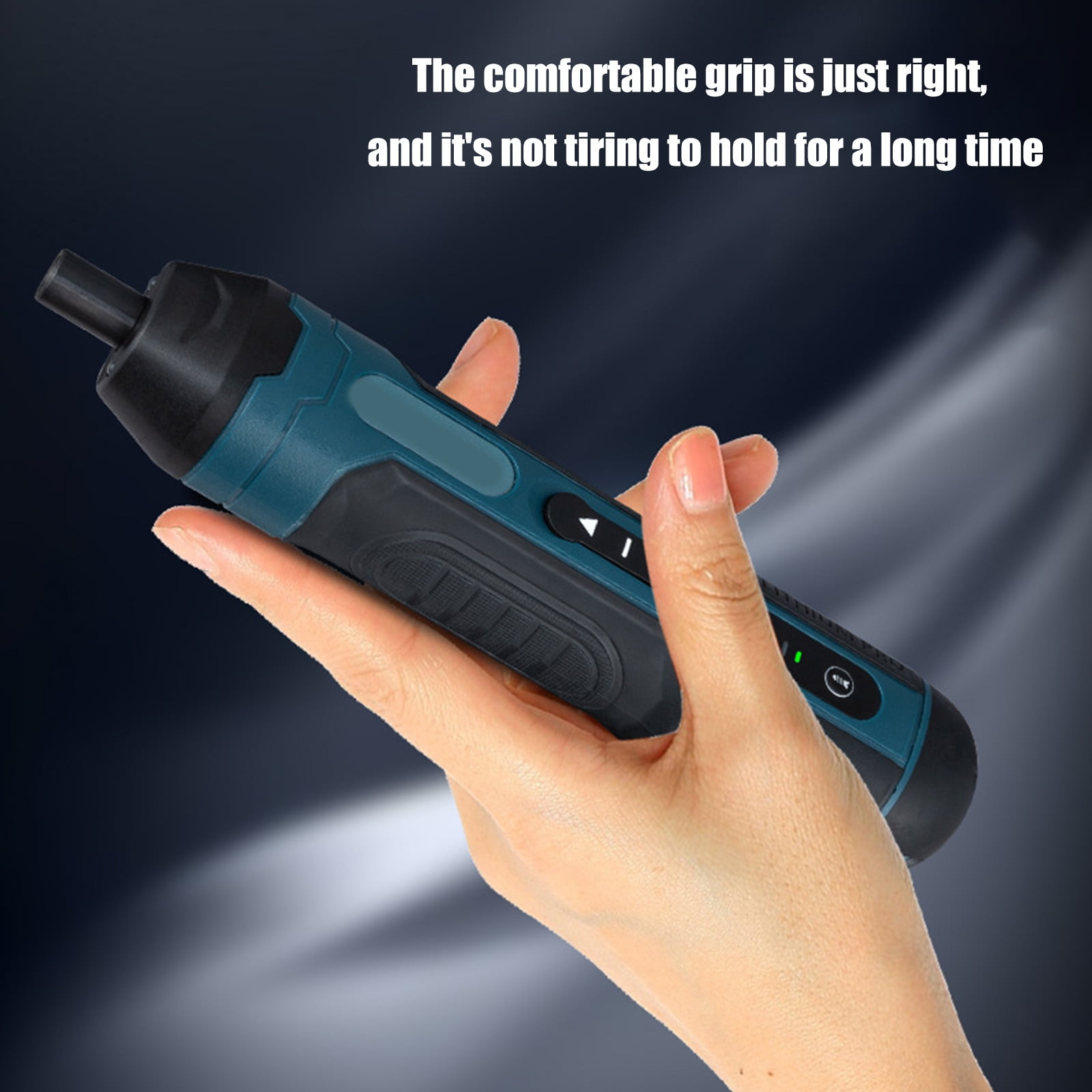 Variable Torques Electric Screwdriver Builtin Magnetic Retention Systems And Long Lasting Battery Power
