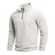 thumbnail image 1 of pstuiky Camisas casuales de manga larga para hombre, Sudadera con capucha para hombre, estilo casual, de color liso, de manga larga y con cremallera, estilo cárdigan top de hombre s, 1 of 6