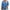 Blue, variant on HOMBOM Womens Tops Clearance Black 3/4 Sleeve Casual Plus Size Solid V-Neck Tunic Blouse L