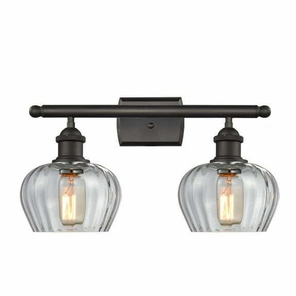 Innovations Lighting - Fenton - 2 Light Bath Vanity In Industrial Style-10.5