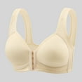 thumbnail image 2 of Jkety Womens Bras Women's Full Figure Beauty Back Smoothing Bra, 4 Way Stretch Fabric Light Yellow,2XL, 2 of 4