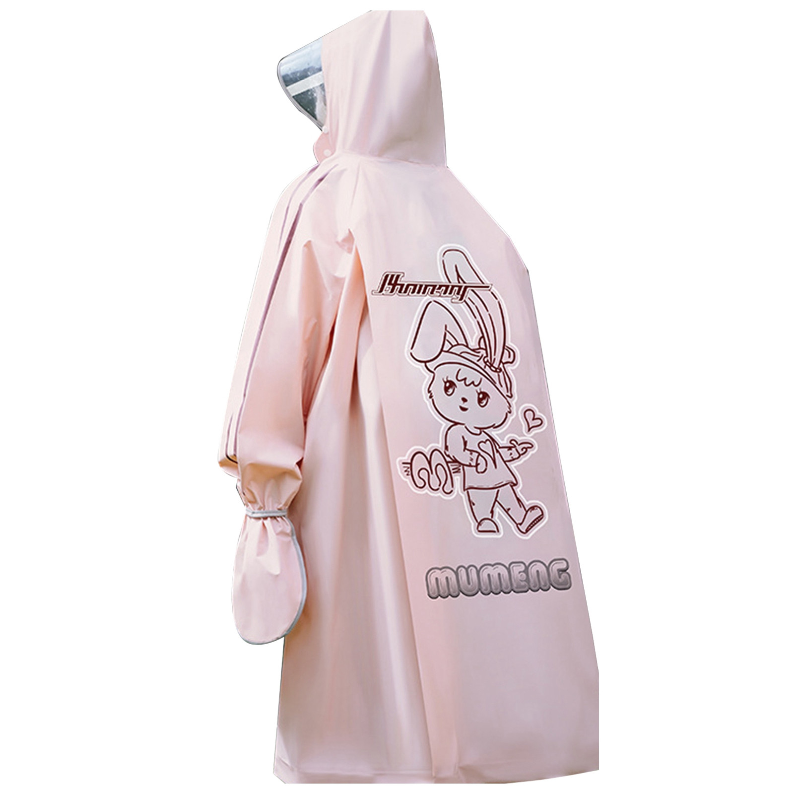 ZAROYEAX Children's Raincoat Boys and Girls Students Riding Raincoat ...