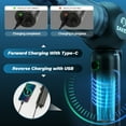 thumbnail image 5 of Saker Cordless Car Vacuum Cleaner, Powerful 6-in-1 Mini Car Vacuum with 120W/20000PA Brushless Motor, Window Breaker & Seatbelt Cutter for Car, Home, Office, 5 of 10
