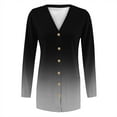 thumbnail image 6 of Delayuji Women’s Long Cardigan Gradient Color Lightweight Soft Knit Cardigan For Women Long Sleeve Open Front Tops With Pockets Spring Trendy, 6 of 6