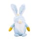 thumbnail image 2 of Conejito de Pascua Gnomo Muñeco de peluche Lindo elfo de primavera Enano Muñeca sin rostro Azul Ndcxsfigh Libre de BPA, 2 of 5