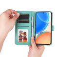 thumbnail image 3 of Funda tipo cartera GANGXUN para Honor X6 , diseño girasol, cuero PU, soporte, cierre magnético, tarjetero, 3 of 5