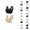 Beige, variant on 2 Pack Side Support Push Up Bras for Women Plus Size Wireless Lightweight Comfortable Bralettes Everyday Bra