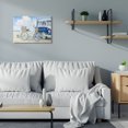 thumbnail image 2 of Stupell Industries Bike and Van Beach Nautical Blue White Painting Canvas Wall Art Design by James Wiens, 24" x 30", 2 of 6