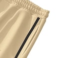 thumbnail image 4 of Gytharion Men's Big & Tall Side Button Opening Joggers Basketball Athletic Casual Trousers with Pockets Solid Color Straight Leg Track Pants, 4 of 8