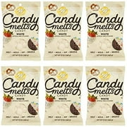 Wilton 12 Oz Candy Melts Candy, White (Pack Of 6)