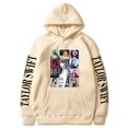 thumbnail image 1 of Taylor Swift Men'S And Women'S Casual Sports Hooded Sweatshirt Loose Thread Bottom Hem Sweatshirt Jacket, 1 of 2
