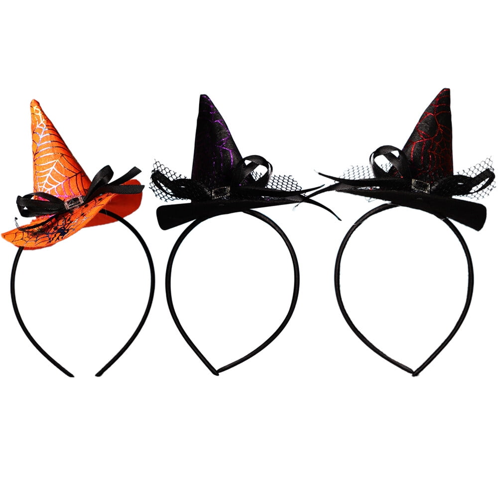 3Pcs Halloween Headbands Accessory for Child Adult Cosplay Party