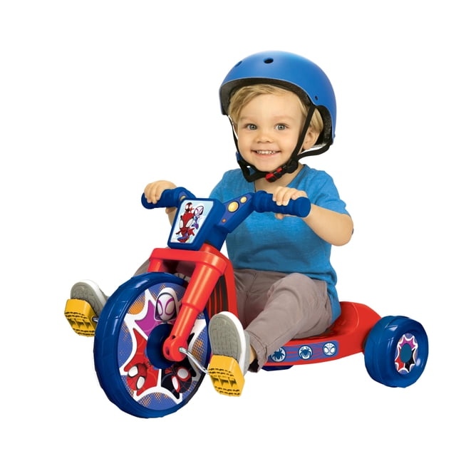 Triciclo Ride-On Spidey & His Amazing Friends para niños de 18 a 36 millones