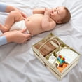 thumbnail image 4 of Keyohome Diaper Caddy Organizer,Nursery Storage Bin,Car Organizer for Diapers and Baby Wipes,Felt Diaper Organizer Suitable for Indoor Outdoor,with Handle,2 Pack,Oatmeal Color, 4 of 10