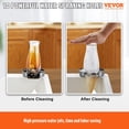 thumbnail image 2 of VEVOR Glass Rinser 10-Jet 360° Rotating for Sink in Stainless Steel & ABS with Multiple Bases for Baby Bottle to Wine Glass Grey, 2 of 5