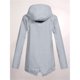 thumbnail image 5 of Gabardinas Impermeables de Larga con Capucha y Cremallera para Mujer, Ligeras y Largas, para Viajes Gris S, 5 of 6