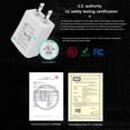 thumbnail image 5 of Topumt USB Wall Charger, 5V 1A Power Adapter Universal Travel Charger USB Plug Cell Phone Charger Block Cube, 5 of 6