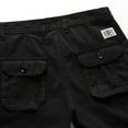thumbnail image 3 of MSJUHEG Mens Shorts Men'S Shorts Male Solid Color Multi Pocket Zipper Buckle Outdoor Shorts Tooling Shorts Shorts Men Black Xl, 3 of 8