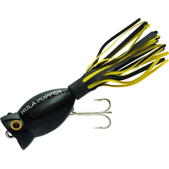 Arbogast Hula Popper 1.75'' 1/4oz Black