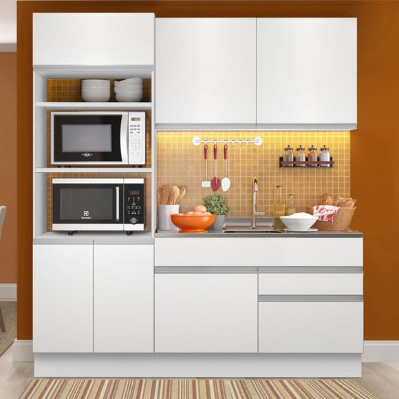 Cocina Integral Completa Modular Madesa Lívia 190cm BB 01