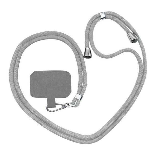 Adjustable Nylon Crossbody Cell Phone Lanyard, Universal Fit for Most Phones, Supports USB Charging/Fingerprint, Anti-Drop Design, Ideal for Daily Use