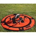 thumbnail image 2 of Plataforma de aterrizaje para drones Hoodman de 5 pies de diámetro, naranja/negra, 2 of 6