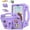 Lightpurple, variant on TECH CIRCLE for iPad Mini 17 Pro, Mini 6 (6th Gen) 8.3" Cute 3D Cartoon Shockproof Case with Kickstand/Handle/Shoulder Strap, EVA Foam Protective Lightweight Kid-friendly Tablet Cover, Mintgreen