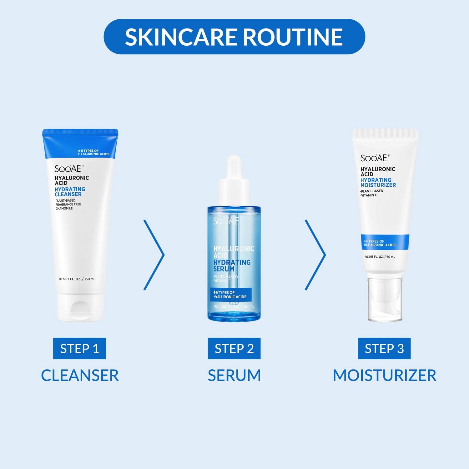 Soo'AE Sérum Hydratant Acide Hyaluronique