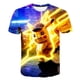 thumbnail image 1 of Camiseta de Pokémon 3D para niño y niña, camisa de manga corta con estampado de Pikachu, dibujos animados, ropa de Hip-hop para verano, novedad de 2023 qym unisex, 1 of 2