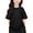 Black, variant on Girls Christian Shirts Short Sleeve Crewneck Religious Faith Shirt Summer Casual Jesus Shirt 3-13 Years