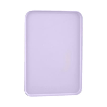 

XM Culture Multi-use Large Capacity Serving Tray Plastic Practical Food-grade Storage Tray for Home