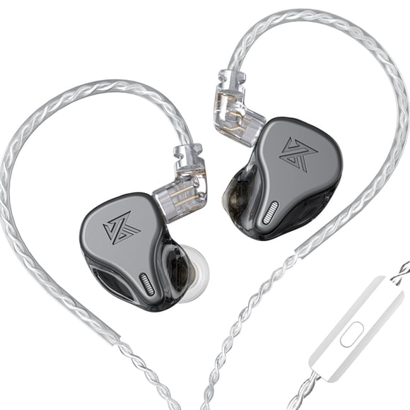 KZ DQ6 3.5mm Wired In-ear Headphones 3DD Dynamic HiFi Music Earphone Sports Headset 2pin Detachable