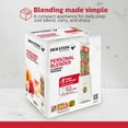 thumbnail image 3 of Holstein Housewares Personal Blender, White/Gold - Ideal for On-The-Go Smoothies, Shakes, and Protein Drinks - 20 oz Travel Cup included, 3 of 8