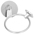 thumbnail image 4 of Towel Holder, Space-Saving Rust-Proof Towel Rack Brushed Towel Hanger Wall Mounted  For Toilet For Home For Bathroom, 4 of 8
