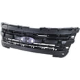 thumbnail image 2 of Header Panel Compatible with FORD EXPLORER/EXPLORER POLICE 2011-2015 Inner Grille Mounting Panel Black (Police 3.7L Engine), 2 of 5