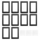 thumbnail image 1 of Junta LCD negra de 6,5 x 4,1 pulgadas Protección contra derrames de resina LingWen 8390606057068, 1 of 1