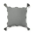 thumbnail image 3 of Better Homes & Gardens Tufted Trellis Decorative Square Pillow, 20" x 20", Grey, Single Pillow, 1 per pack, 3 of 4