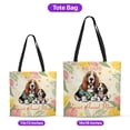 thumbnail image 5 of Happy Mother's Day Proud Basset Hound Mom All Over Print 3D Canvas Tote Bag Bassets Dog Breed Lovers Gifts Idea Reusable Handbag - 03003, 5 of 5