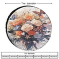 thumbnail image 2 of Butterfly Flowers Heavy Duty Spare Tire Cover Modern Butterflies Waterproof Sun Protection Universal Fit for Trailers SUV Truck Camper Travel 15inch Waterproof Dust-Proof Universal, 2 of 8