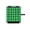 Green, variant on I2C LED Dot Display Board HT16K33 Driver Module for Electronics Prototypes, 8x8 Array, Compact PCB with Pin Header