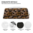 thumbnail image 4 of Uemuo Leopard Print Printed Leather Pencil Case, Pencil Pouch, Portable Pencil Bag, Pen Case for& Office, 4 of 7