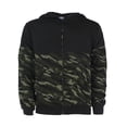 thumbnail image 1 of SUDADERA CON CIERRE PARA HOMBRE BLOQUE CAMUFLAJEADO MODA CASUAL Y DEPORTIVA TALLA CH, 1 of 2