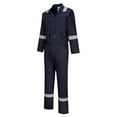 thumbnail image 4 of Portwest C814 Iona Lightweight Reflective Cotton Coverall Khaki, 5X-Large, 4 of 5